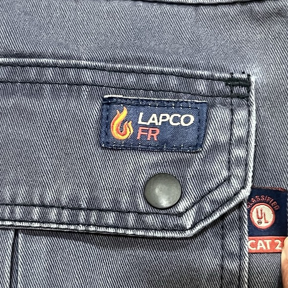 Lapco FR Men's Cargo‎ Pants CAT2 Tag 38x30 (36x29) - Picture 8 of 8